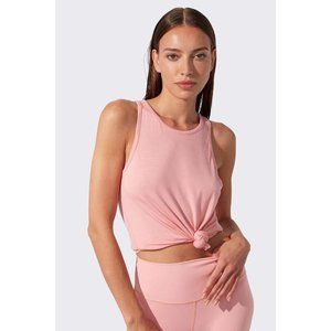 Splits59 Sadie Tank Top Pink Pastel Active Wear Yoga